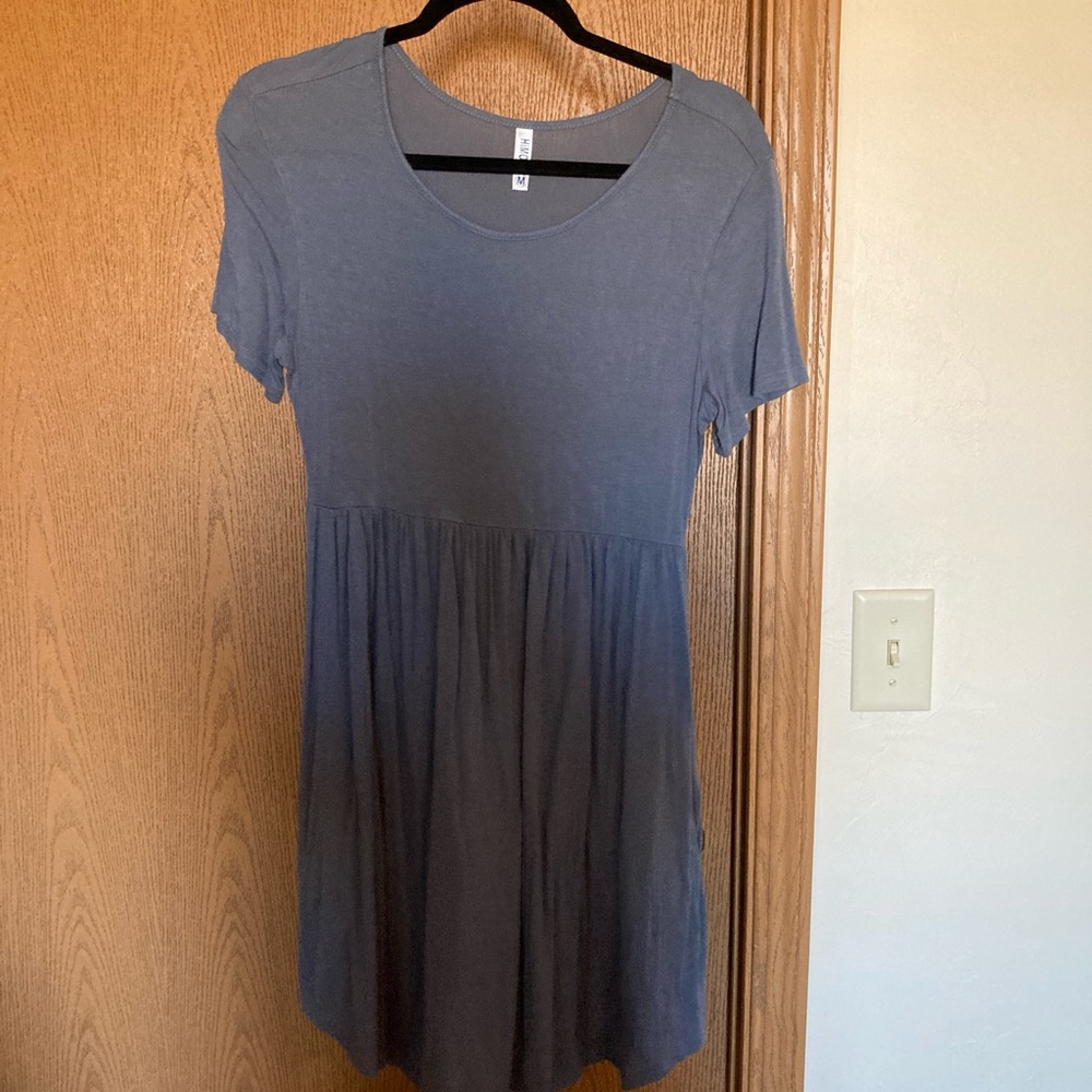 Casual Blue Dress